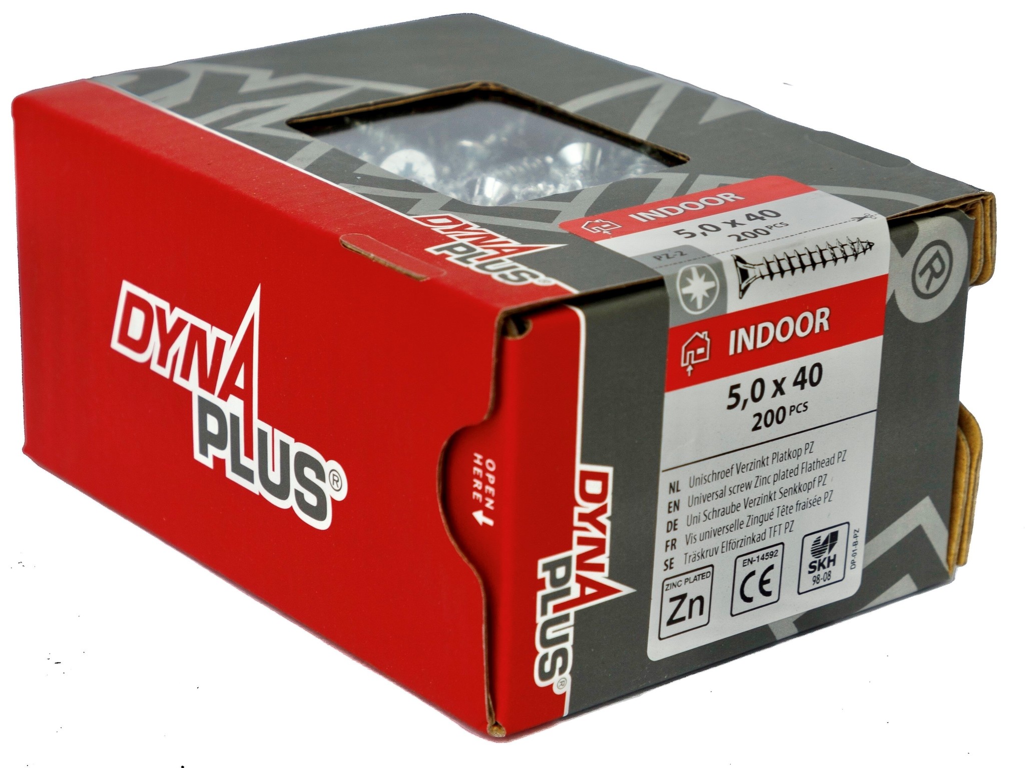 DYNAPLUS UNISCHROEF VZ PK PZ-2 5.0X40 (200)