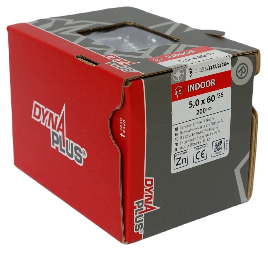 DYNAPLUS UNISCHROEF VZ PK PZ-2 5.0X60/35 (200)