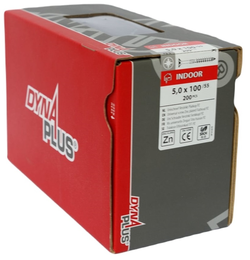 DYNAPLUS UNISCHROEF VZ PK PZ-2 5.0X100/55   (200)