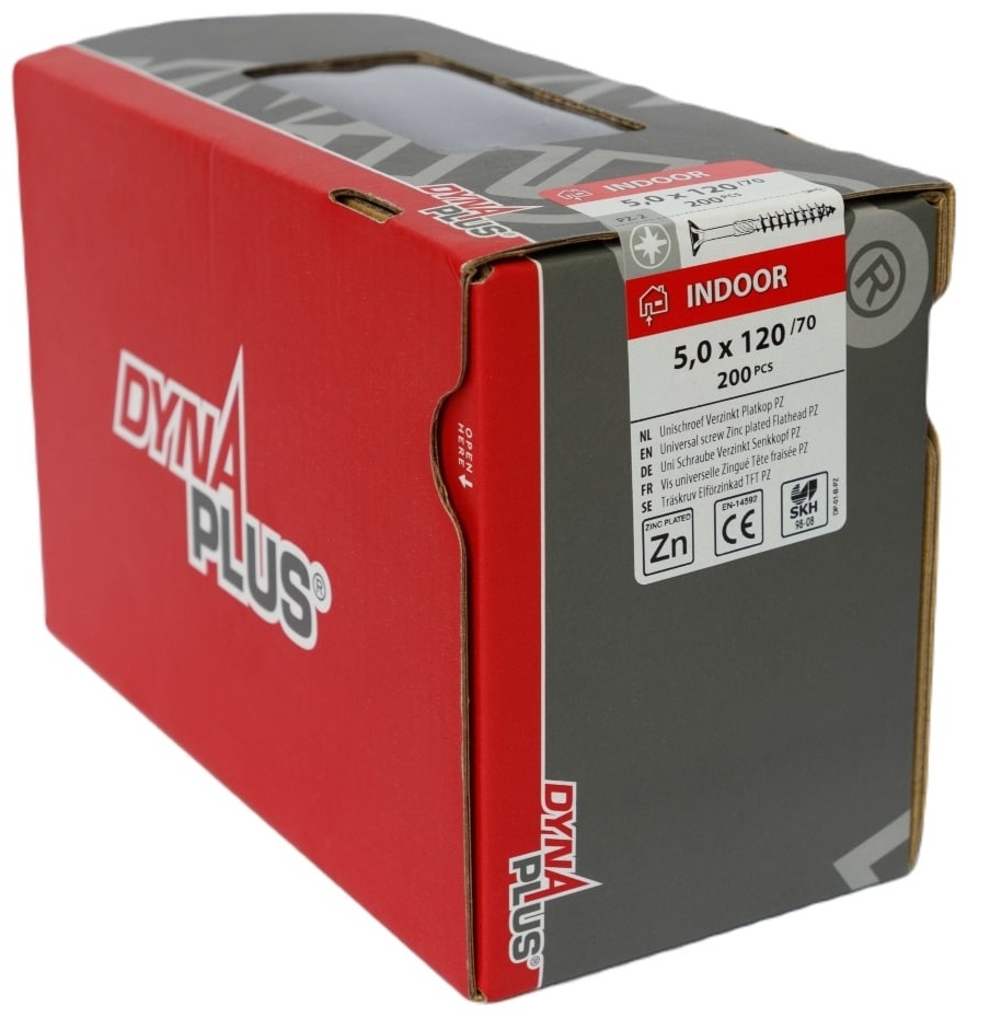 DYNAPLUS UNISCHROEF VZ PK PZ-2 5.0X120/70 (200)