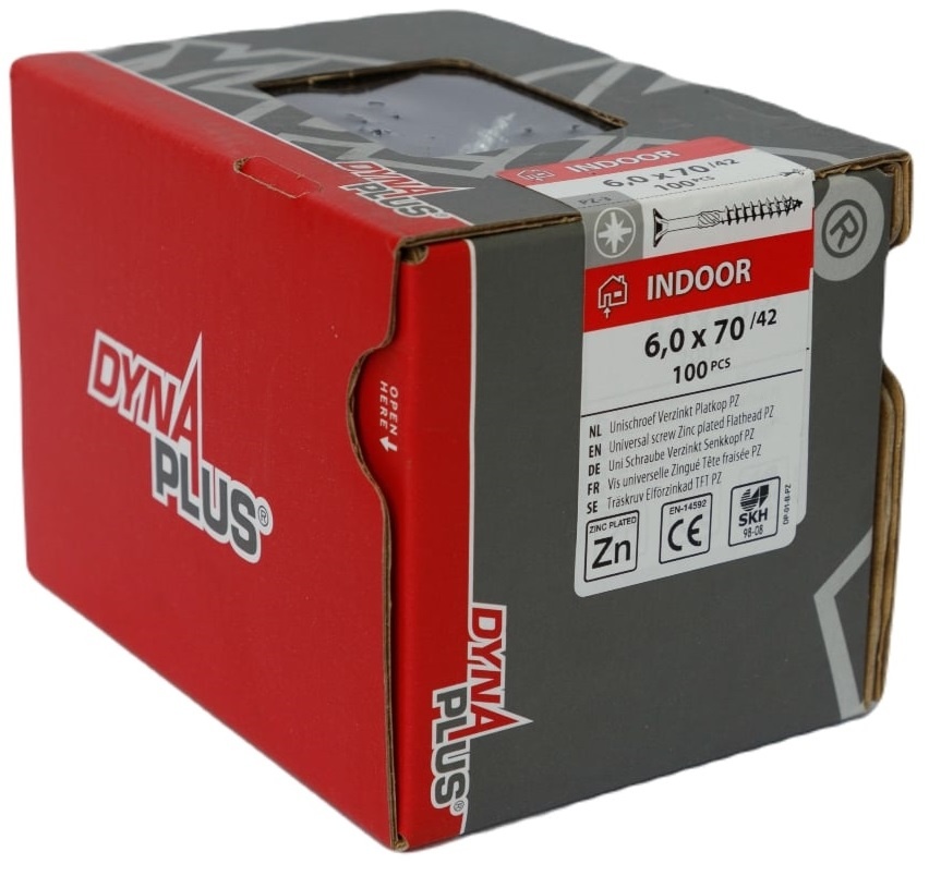 DYNAPLUS UNISCHROEF VZ PK PZ-3 6.0X70/42 (100)