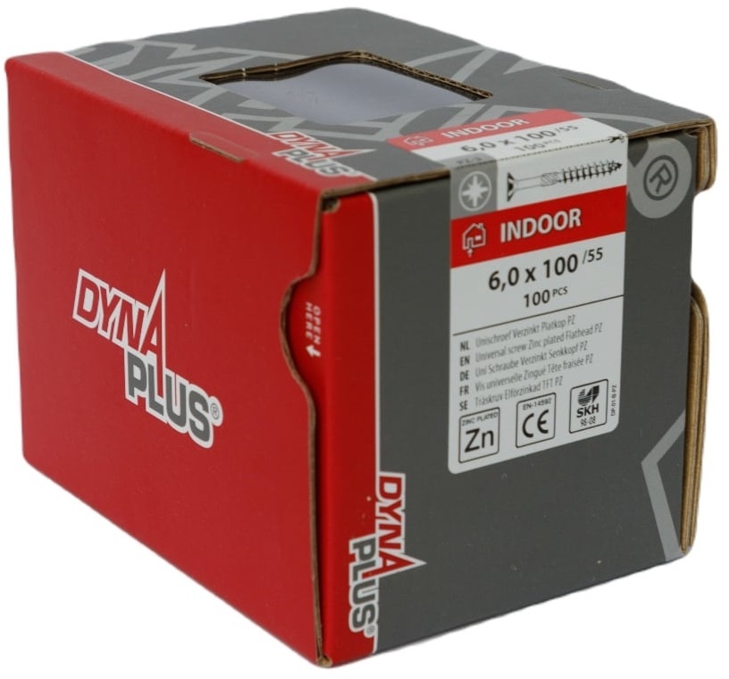 DYNAPLUS UNISCHROEF VZ PK PZ-3 6.0X100/55   (100)