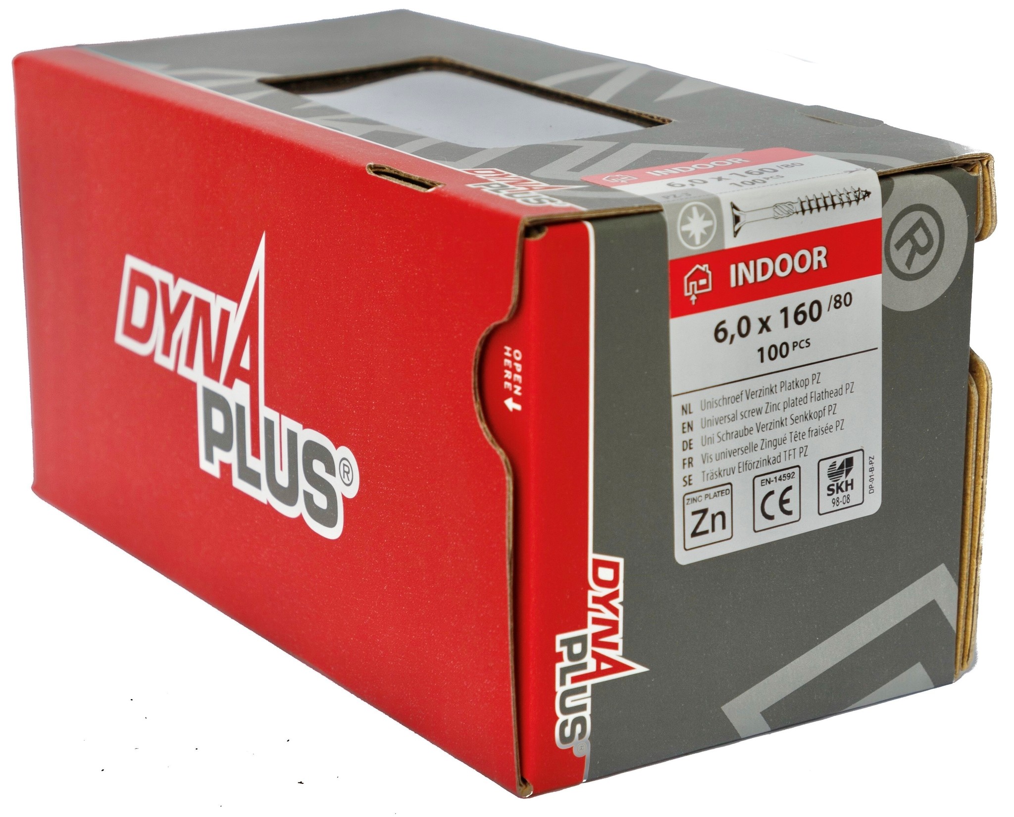 DYNAPLUS UNISCHROEF VZ PK PZ-3 6.0X160/80   (100)