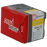 DYNAPLUS UNISCHROEF VZ PK TX-10 3.0X12   (200)