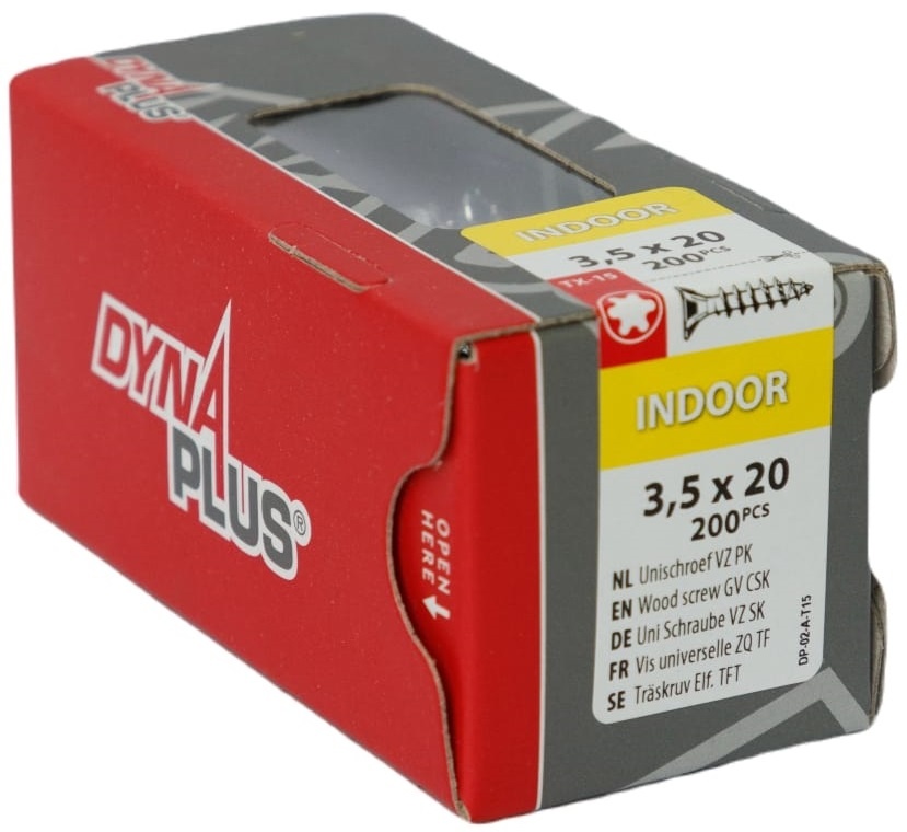 DYNAPLUS UNISCHROEF VZ PK TX-15 3.5X20 (200)