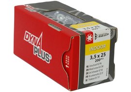 Dynaplus Unischroef VZ PK TX-15 3.5X25 - 200 stuks Dynaplus Unischroef VZ PK TX-15 3.5X25 - 200 stuks
