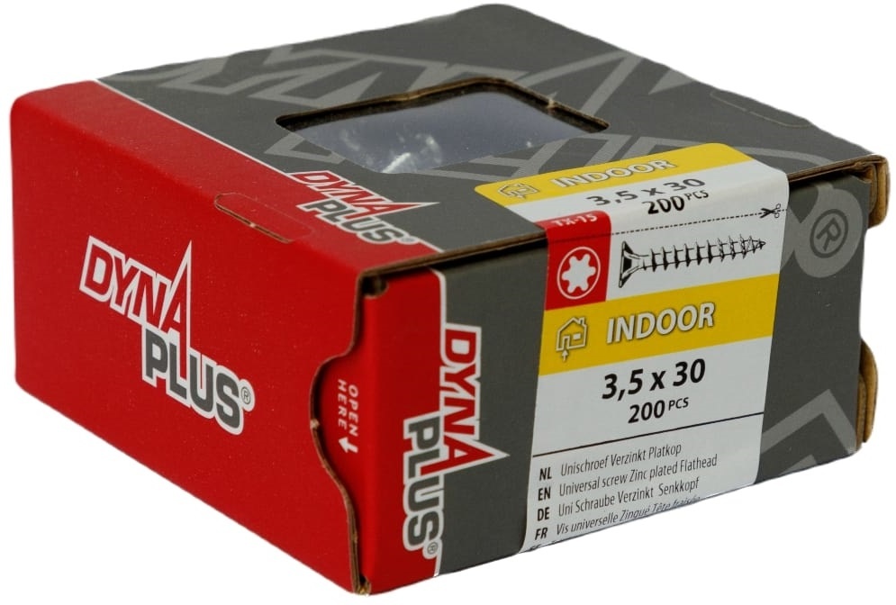 DYNAPLUS UNISCHROEF VZ PK TX-15 3.5X30   (200)