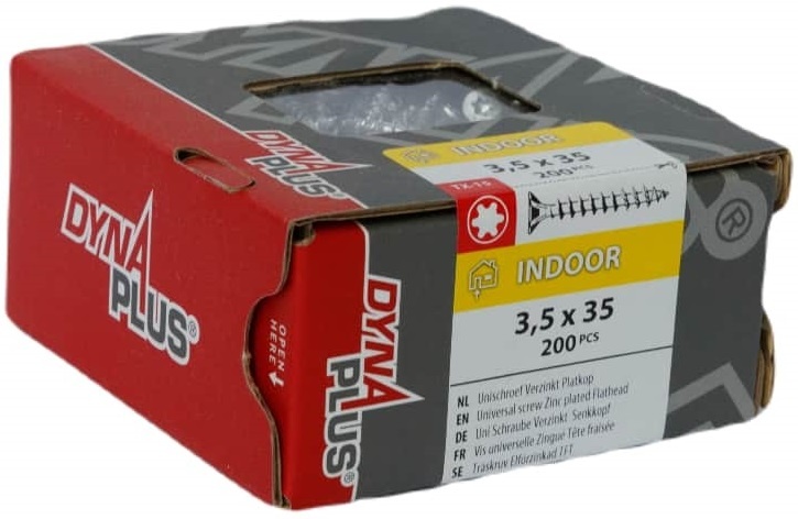 DYNAPLUS UNISCHROEF VZ PK TX-15 3.5X35   (200)