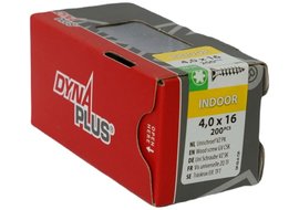 Dynaplus  Unischroef VZ PK TX-20 4.0X16 - 200 stuks