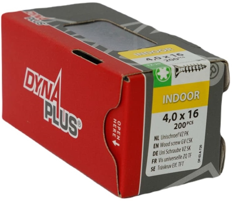 DYNAPLUS UNISCHROEF VZ PK TX-20 4.0X16   (200)