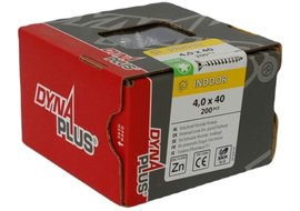 Dynaplus  Unischroef VZ PK TX-20 4.0X40 - 200 stuks
