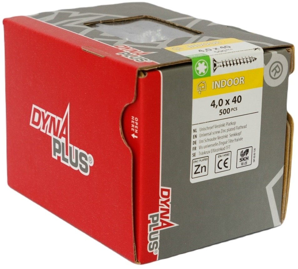 DYNAPLUS UNISCHROEF VZ PK TX-20 4.0X40   (500)