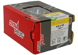 Dynaplus  Unischroef VZ PK TX-20 4.0X45 - 200 stuks