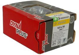 Dynaplus Unischroef VZ PK TX-20 4.0X50 - 200 stuks Dynaplus Unischroef VZ PK TX-20 4.0X50 - 200 stuks