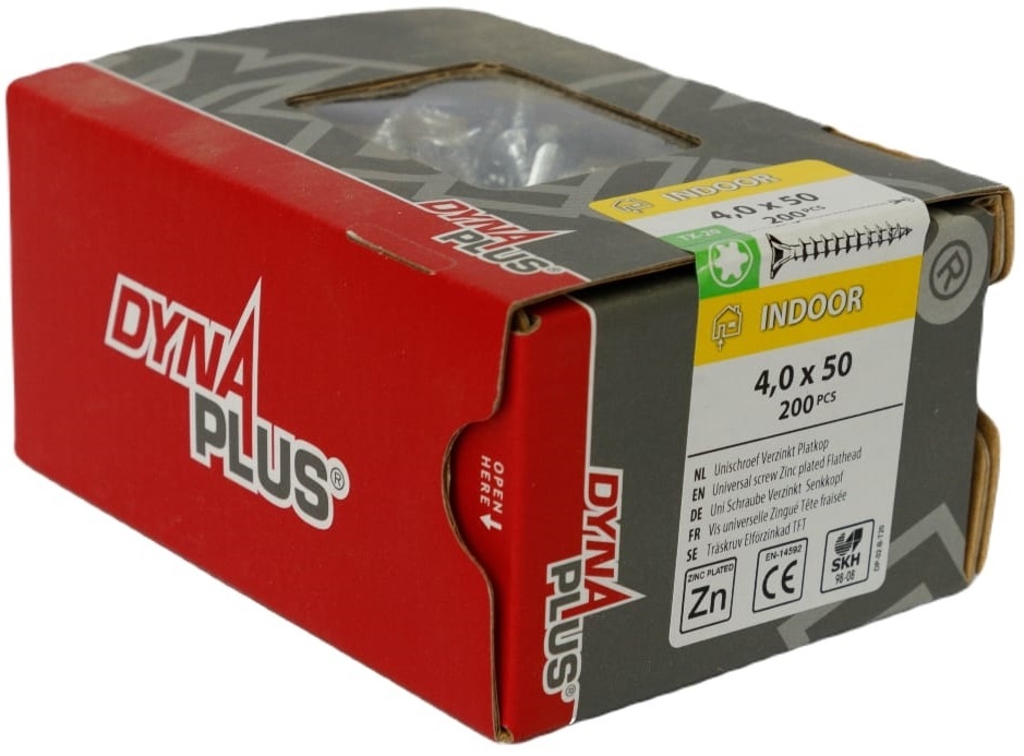 DYNAPLUS UNISCHROEF VZ PK TX-20 4.0X50   (200)