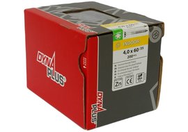 Dynaplus Unischroef VZ PK TX-20 4.0X60/35 - 200 stuks Dynaplus Unischroef VZ PK TX-20 4.0X60/35 - 200 stuks