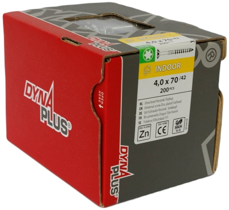 DYNAPLUS UNISCHROEF VZ PK TX-20 4.0X70/42   (200)