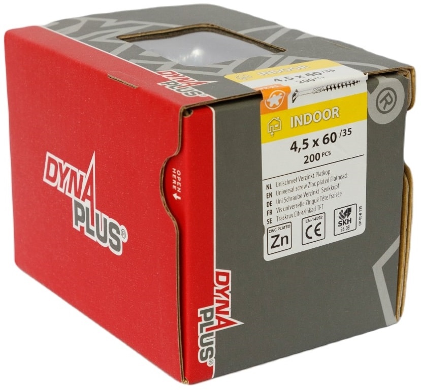 DYNAPLUS UNISCHROEF VZ PK TX-25 4.5X60/35   (200)