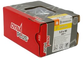 Dynaplus  Unischroef VZ PK TX-25 5.0X40 - 200 stuks