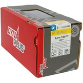 DYNAPLUS CONSTRUCTIESCHROEF VZ PK +SNIJPUNT TX-30 6.0X160/80   (100)