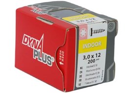 Dynaplus  Unischroef VZ CK TX-10 3.0X12 - 200 stuks