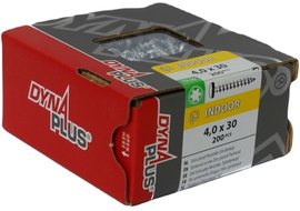 Dynaplus  Unischroef VZ CK TX-20 4.0X30 - 200 stuks