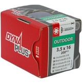 DYNAPLUS UNISCHROEF AR-COATING PK TX-15 3.5X16 (200)