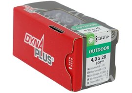 Dynaplus Unischroef AR-Coating PK TX-20 4.0X20 - 200 stuks Dynaplus Unischroef AR-Coating PK TX-20 4.0X20 - 200 stuks