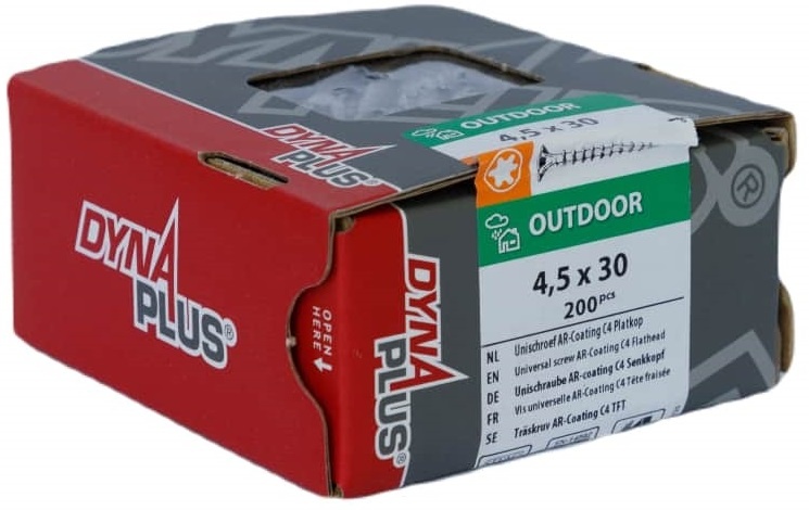 DYNAPLUS UNISCHROEF AR-COATING PK TX-25 4.5X30   (200)