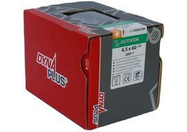 Dynaplus Unischroef AR-Coating PK TX-25 4.5X60/35 - 200 stuks Dynaplus Unischroef AR-Coating PK TX-25 4.5X60/35 - 200 stuks