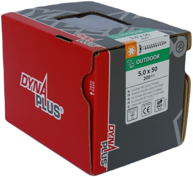 DYNAPLUS UNISCHROEF AR-COATING PK TX-25 5.0X50   (200)