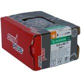 DYNAPLUS VLONDERSCHROEF XTREME AR-BRONZE PK-60° +SNIJPUNT TX-25 5.0X40/18   (200)