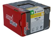 Dynaplus Beslagschroef VZ PK-7MM ZwartE KOP TX-20 4.0X40 - 200 stuks