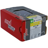 DYNAPLUS BESLAGSCHROEF VZ PK-8MM ZWARTE KOP TX-20 4.5X40   (200)