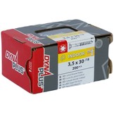 DYNAPLUS MDF-SCHROEF VZ PK-75° TX-15 3.5X30/18   (200)