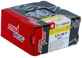 Dynaplus  MDF-schroef VZ PK-75Â° TX-15 3.5X40/22 - 200 stuks