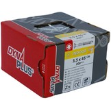 DYNAPLUS MDF-SCHROEF VZ PK-75Â° TX-15 3.5X45/26   (200)