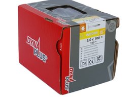 Dynaplus  Tellerkopschroef VZ TK TX-25 5.0X100/55  - 100 stuks