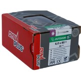 DYNAPLUS TELLERKOPSCHROEF AR-BRONZE TK TX-30 6.0X80/42 (50)