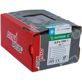 DYNAPLUS TELLERKOPSCHROEF AR-BRONZE TK TX-30 6.0X100/55   (50)