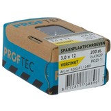 PROFTEC SPAANPLAATSCHR. VZ PK PZ-1 3.0X12   (200)