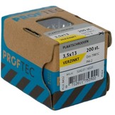PROFTEC PLAATSCHROEF VZ CK DIN7981 PH-2 3.5X13   (200)