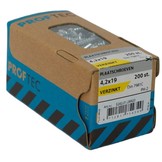 PROFTEC PLAATSCHROEF VZ CK DIN7981 PH-2 4.2X19   (200)