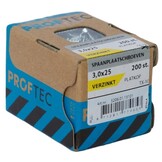 PROFTEC SPAANPLAATSCHR. VZ PK TX-10 3.0X25   (200)