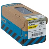 PROFTEC SPAANPLAATSCHR. VZ PK TX-10 3.0X30   (200)