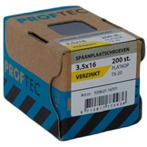 PROFTEC SPAANPLAATSCHR. VZ PK +SNIJPUNT TX-20 3.5X16   (200)