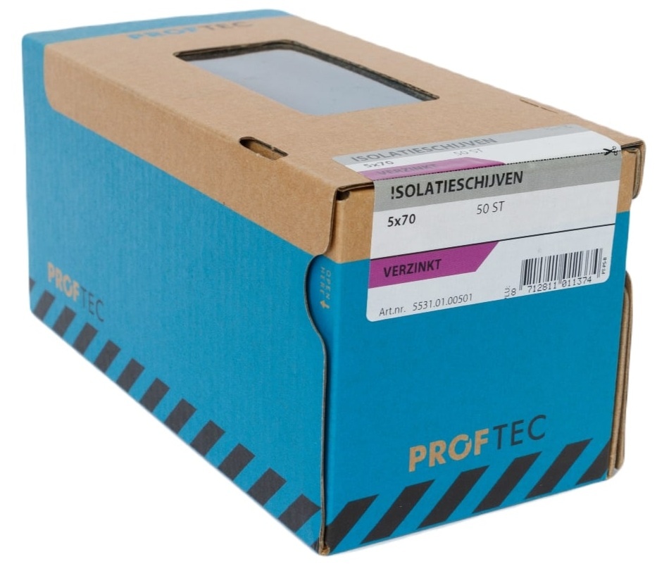 PROFTEC ISOLATIESCHIJF VZ 5.0X70   (50)