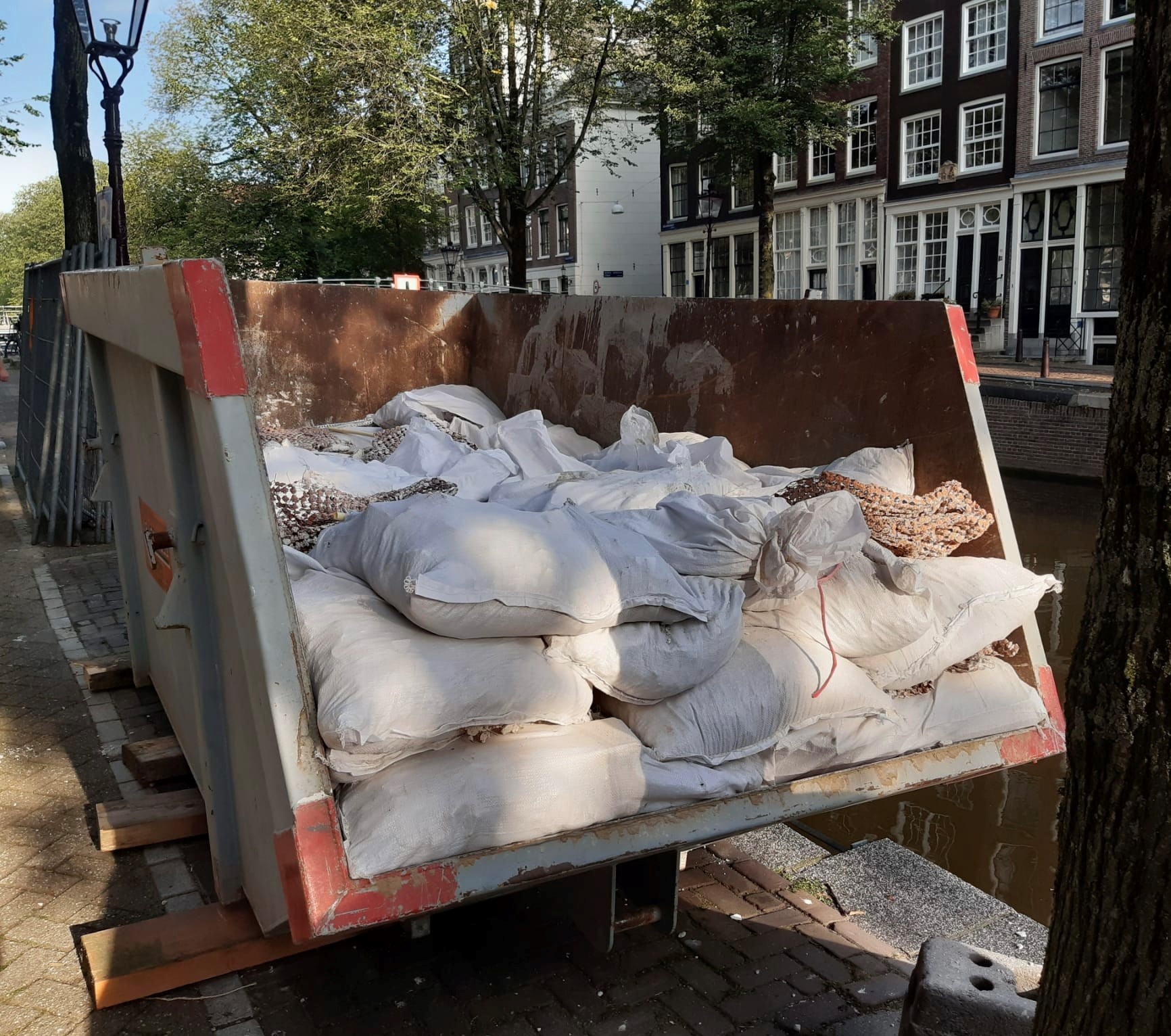 Puinruimzak geweven 0.65m x 1.00m (4stuks/set)