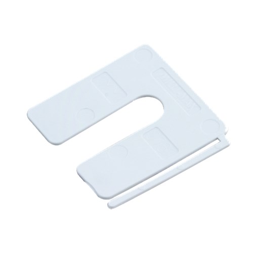 Milli-Max Uitvulplaatjes 1 MM wit 400st