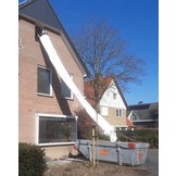 Stortslurf complete set 9 meter incl. vultrechter